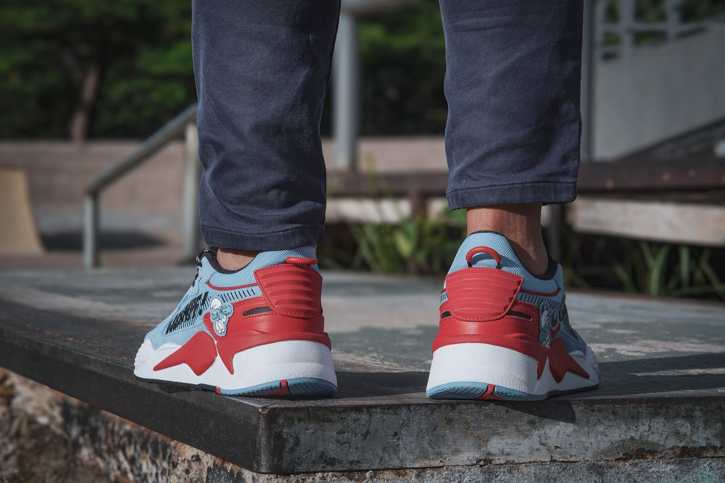 Zapatillas Puma RS - X The Smurfs