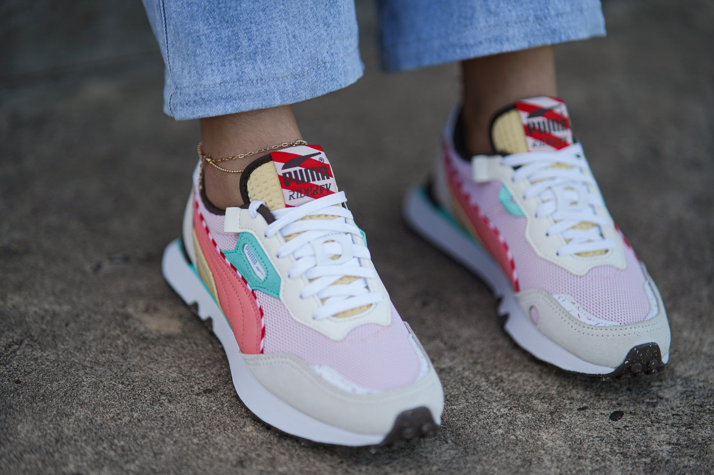 Zapatillas Puma Rider FV Milkshake