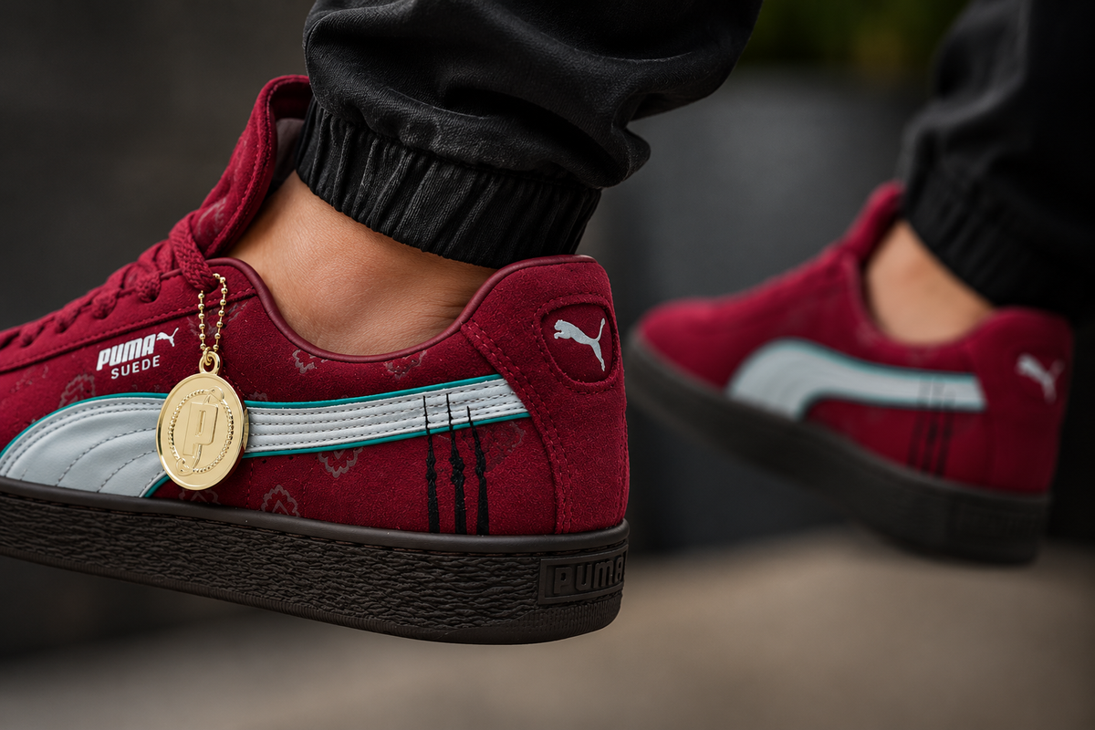 Zapatillas Puma x ONE PIECE Suede Red-Haired Shanks