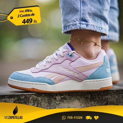 Zapatillas Reebok BB 4000 II "Pixel Pink Blue Pearl"