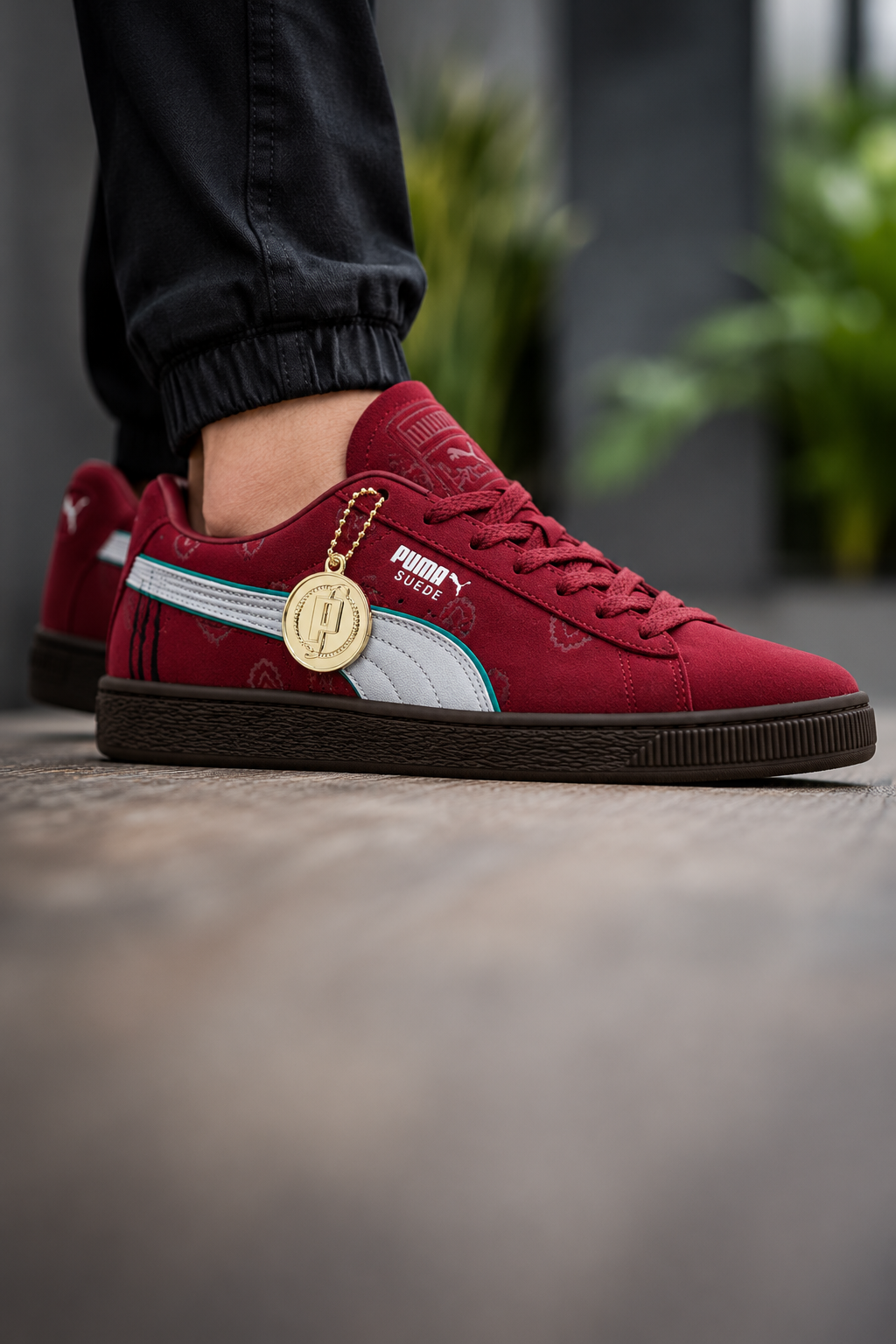 Zapatillas Puma x ONE PIECE Suede Red-Haired Shanks