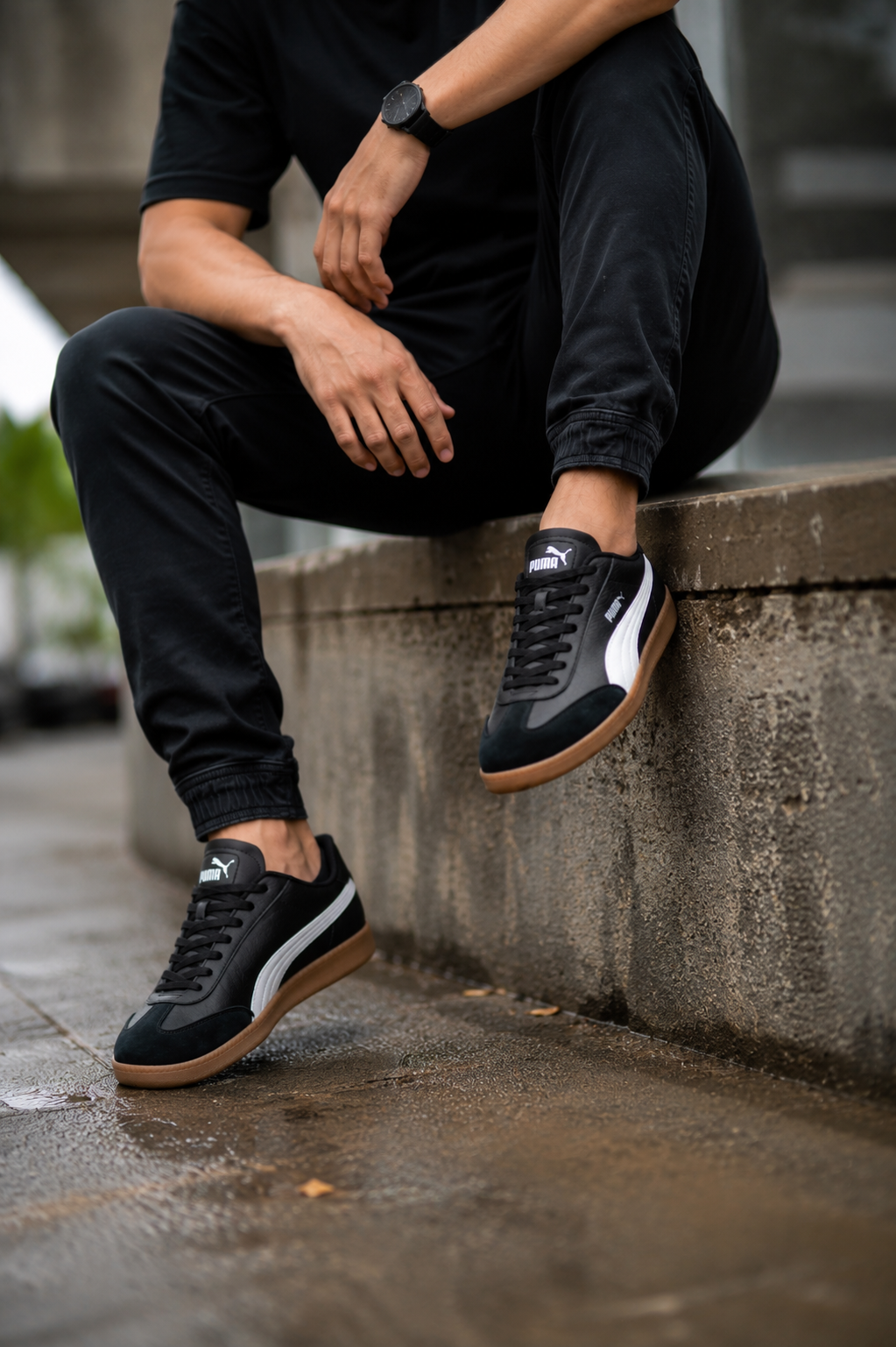 Zapatillas Puma 9-T Black