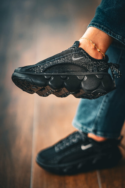 Zapatillas Nike Flyknit Bloom Black Metallic Silver