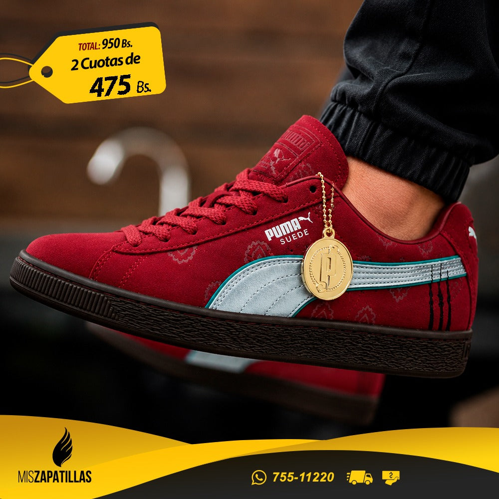 Zapatillas Puma x ONE PIECE Suede Red-Haired Shanks