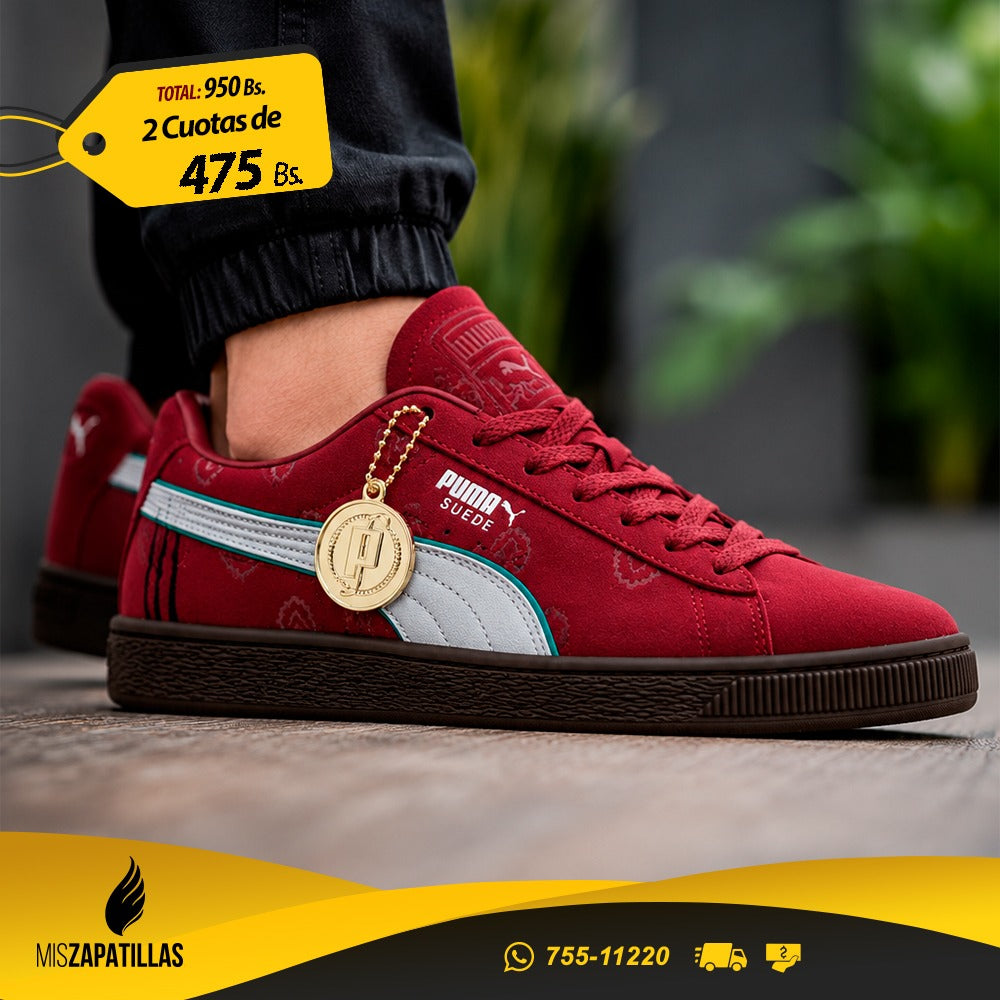 Zapatillas Puma x ONE PIECE Suede Red-Haired Shanks