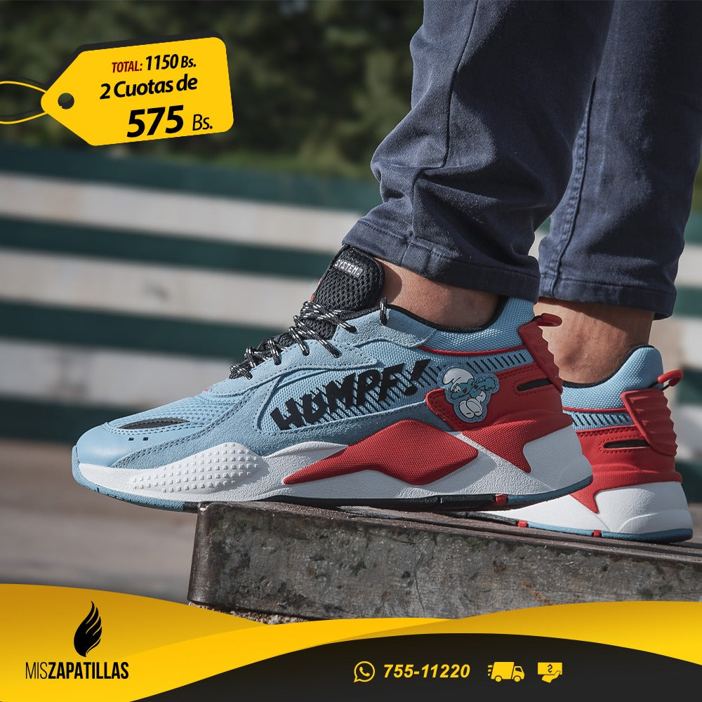 Zapatillas Puma RS - X The Smurfs