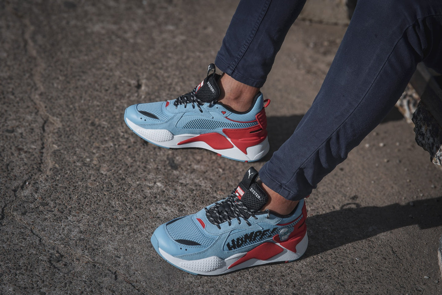 Zapatillas Puma RS - X The Smurfs
