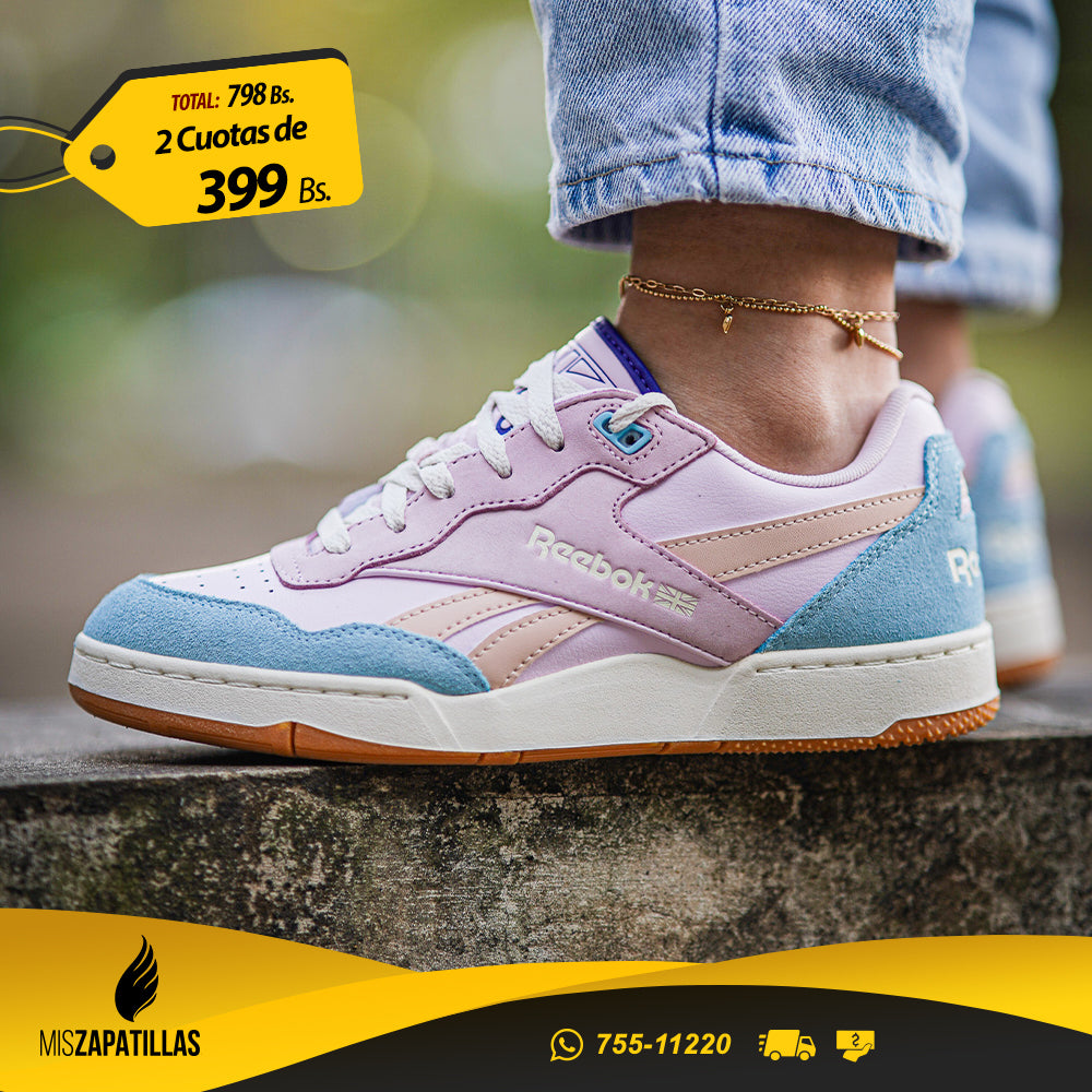 Zapatillas Reebok BB 4000 II "Pixel Pink Blue Pearl"
